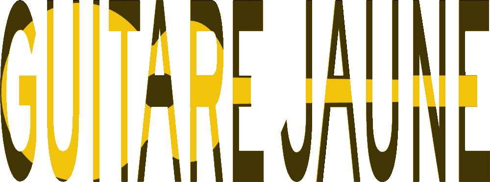 guitare jaune